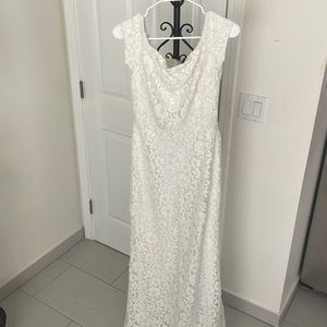 White Lace Ralph Lauren classy dress